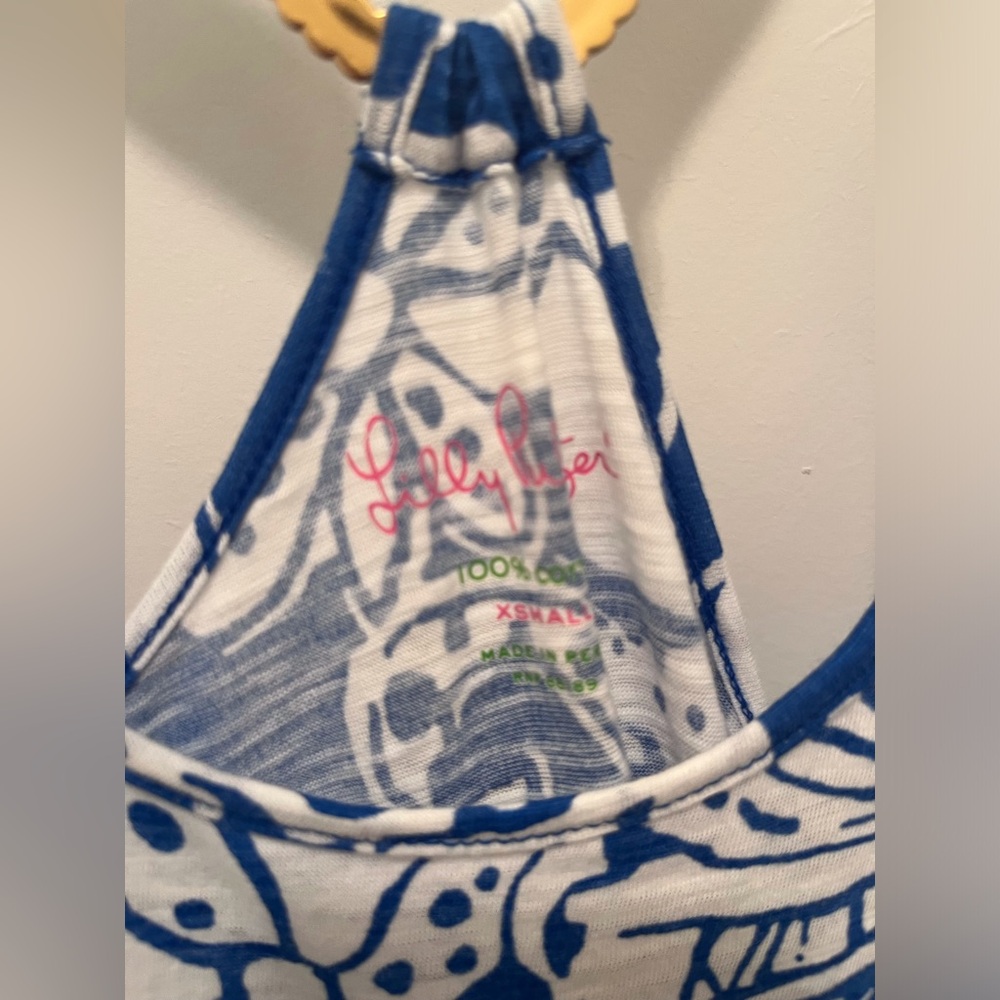 Lilly Pulitzer Cotton Shore Dress Size XS - Picture 4 of 6